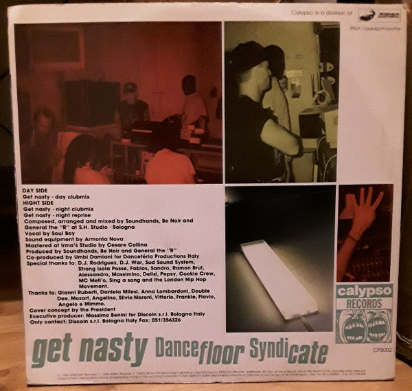 Dancefloor Syndicate : Get Nasty (12")