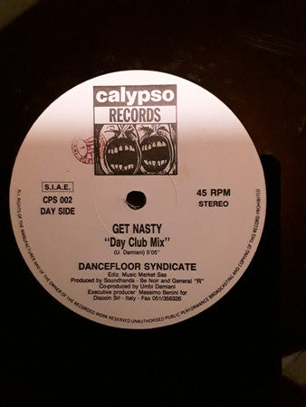 Dancefloor Syndicate : Get Nasty (12")