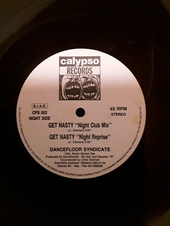 Dancefloor Syndicate : Get Nasty (12")