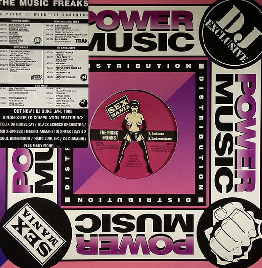 The Music Freaks : Da Pitch Is Wild / The Darkness (12")