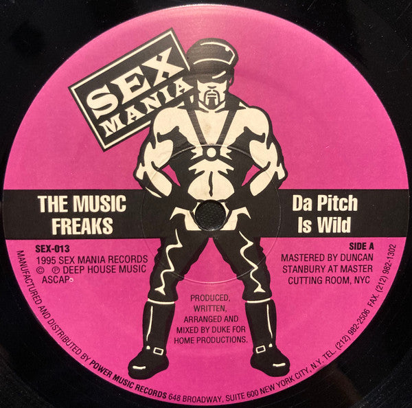 The Music Freaks : Da Pitch Is Wild / The Darkness (12")