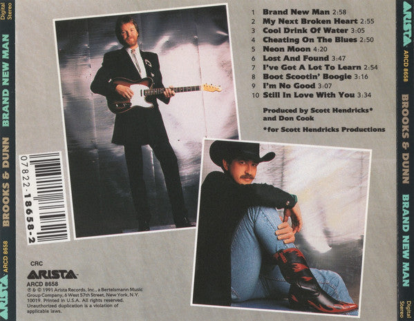 Brooks & Dunn : Brand New Man (CD, Album)