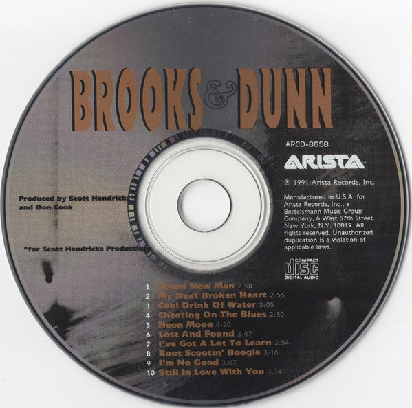 Brooks & Dunn : Brand New Man (CD, Album)