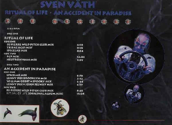 Sven Väth : Ritual Of Life / An Accident In Paradise (2x12", Single, Promo)
