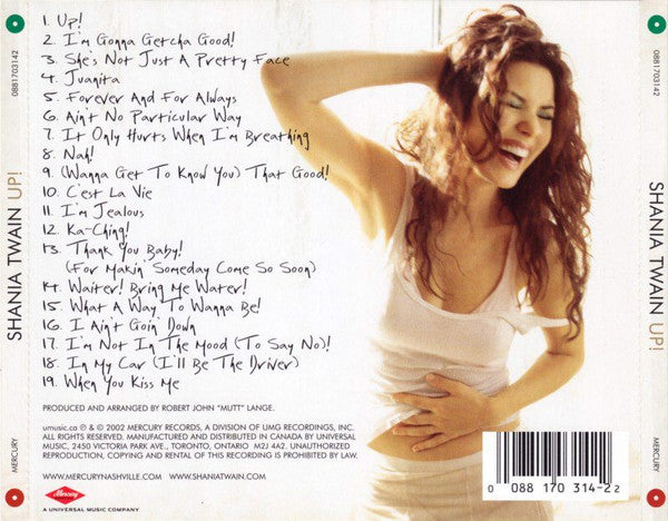 Shania Twain : Up! (2xCD, Album)