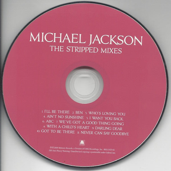 Michael Jackson : The Stripped Mixes (CD, Comp)