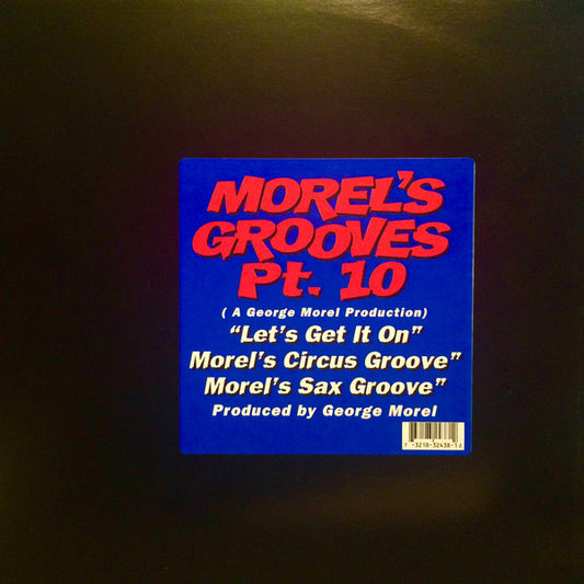 George Morel : Morel's Grooves Pt. 10 (12")
