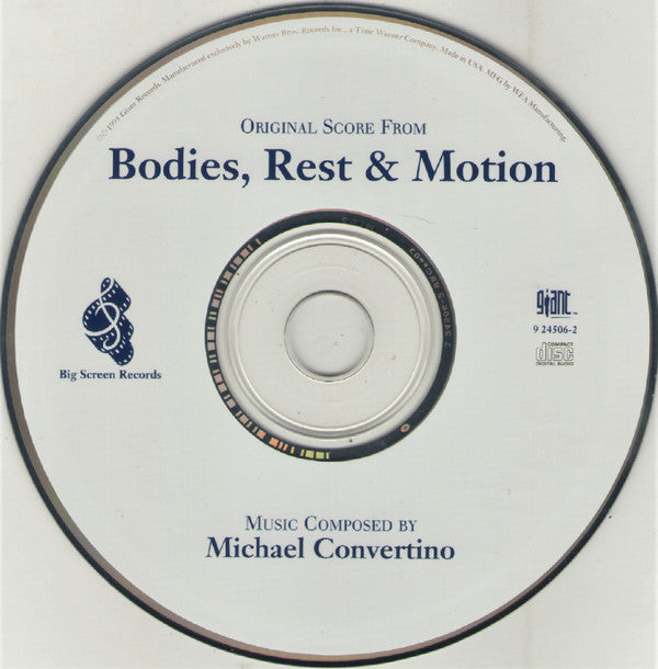 Michael Convertino : Bodies, Rest & Motion (Original Score) (CD, Album)