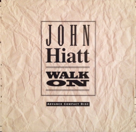 John Hiatt : Walk On (CD, Album, Promo)