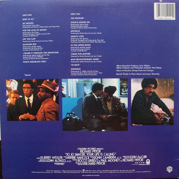 Various : Jo Jo Dancer (Your Life Is Calling) Original Motion Picture Soundtrack (LP)