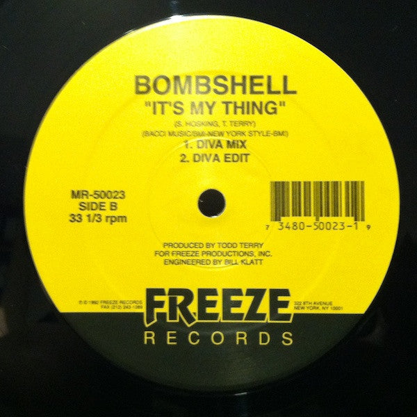 Bombshell (2) : It's My Thing (12")