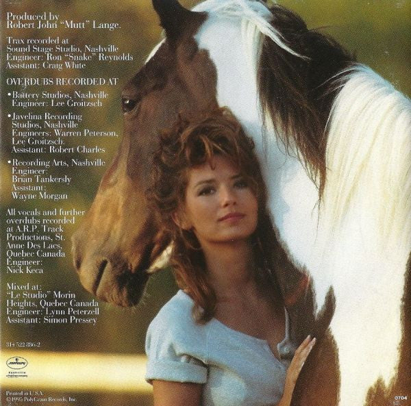 Shania Twain : The Woman In Me (CD, Album, Club, PMD)