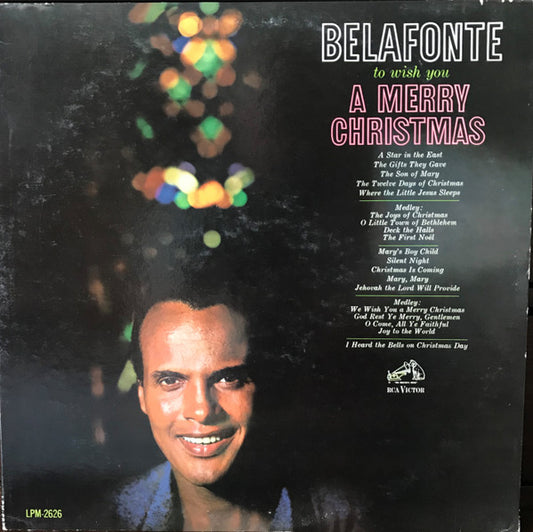 Harry Belafonte : To Wish You A Merry Christmas (LP, Album)