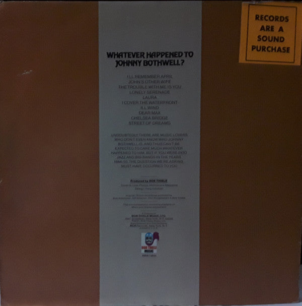 Johnny Bothwell : Whatever Happened To Johnny Bothwell? (LP, Comp, Mono)