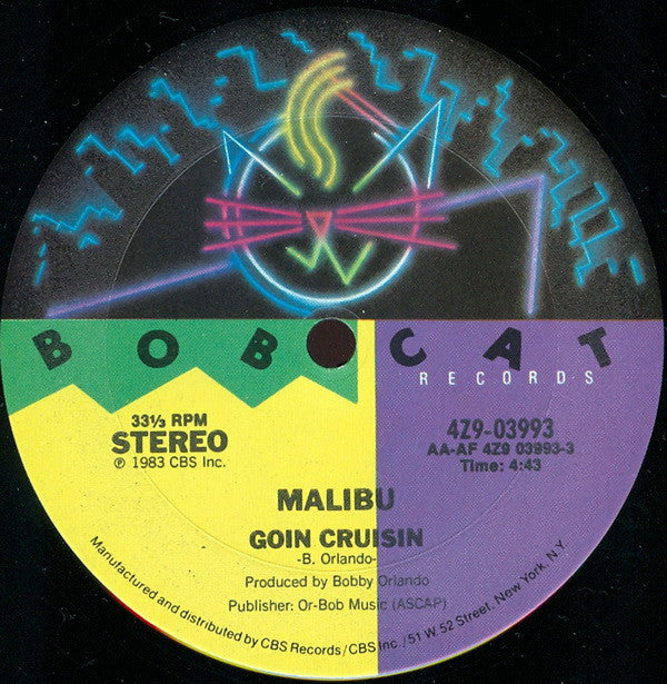 Oh Romeo / Malibu (2) : These Memories / Goin Cruisin (12")