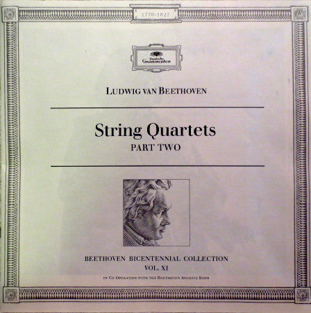 Amadeus-Quartett, Ludwig van Beethoven : String Quartets Part Two (5xLP + Box)