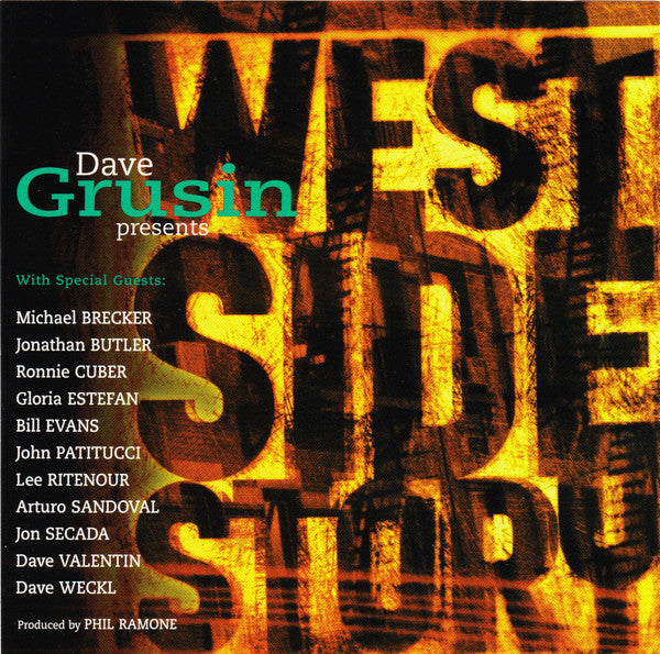 Dave Grusin : Dave Grusin Presents West Side Story (CD, Album)