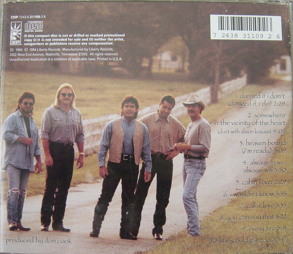 Shenandoah : In The Vicinity Of The Heart (CD, Album)