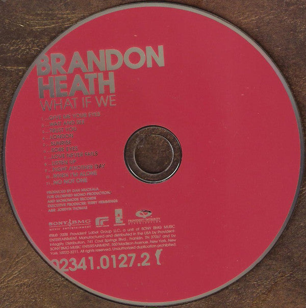 Brandon Heath : What If We (CD, Album)