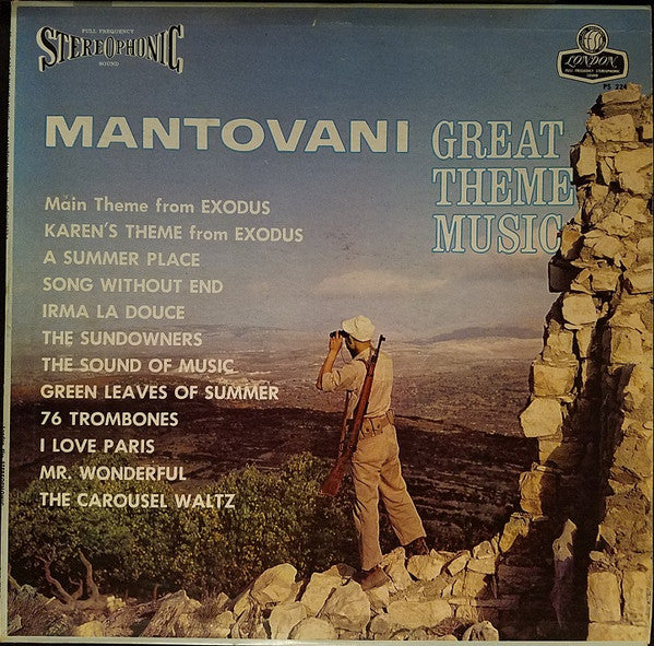 Mantovani : Great Theme Music (LP, Album)