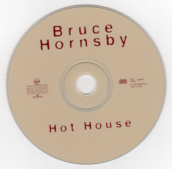 Bruce Hornsby : Hot House (CD, Album)