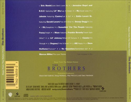 Various : Music From The Motion Picture - The Brothers (CD, Album, Comp)