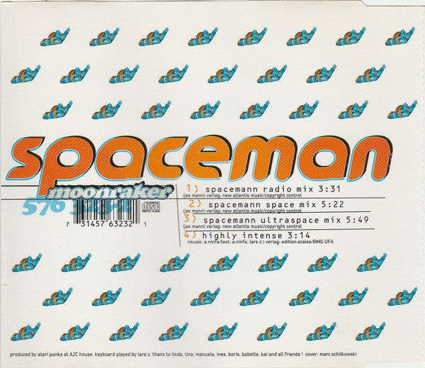 Moonraker (3) : Spaceman (CD, Maxi)
