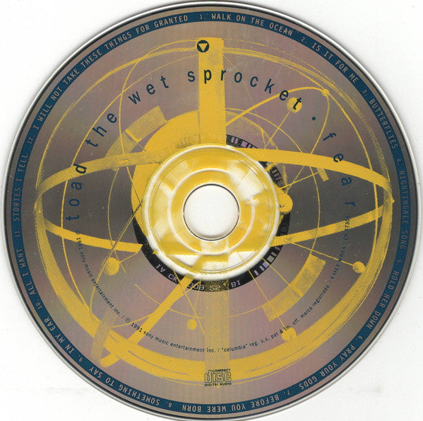 Toad The Wet Sprocket : Fear (CD, Album)