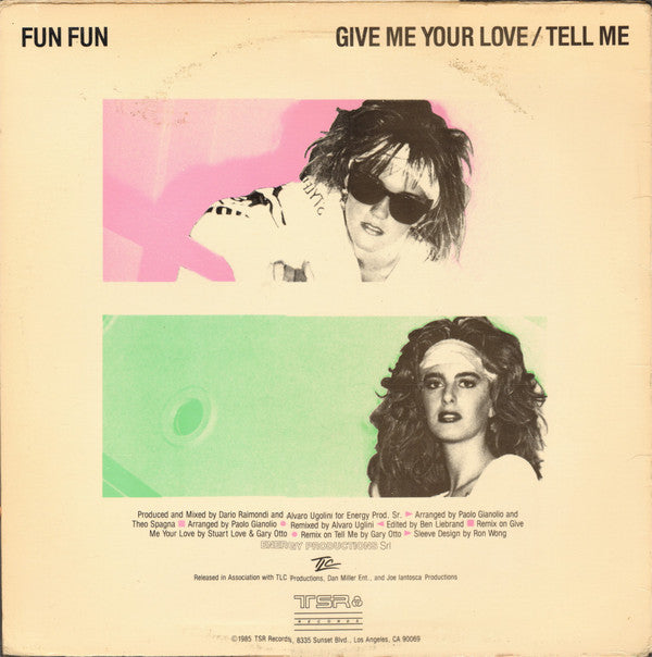 Fun Fun : Give Me Your Love / Tell Me (12")