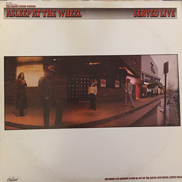 Asleep At The Wheel : Served Live (LP, Album, RM)