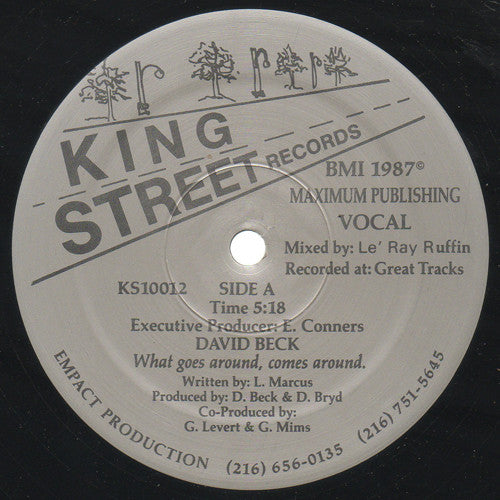 David Beck (2) : What Goes Around Comes Around (12")