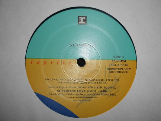 Al Jarreau : Superfine Love (12", Promo)