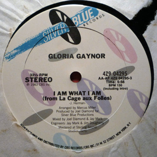 Gloria Gaynor : I Am What I Am (12")