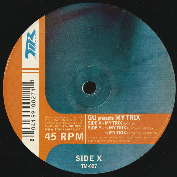 Glenn Underground : My Trix (12")