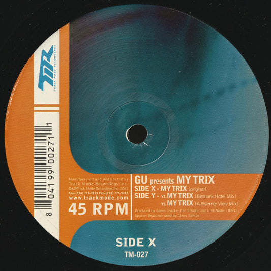 Glenn Underground : My Trix (12")