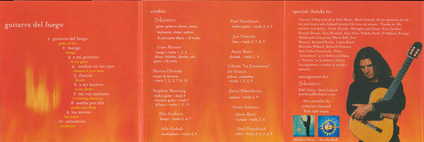 Johannes Linstead : Guitarra Del Fuego (CD)