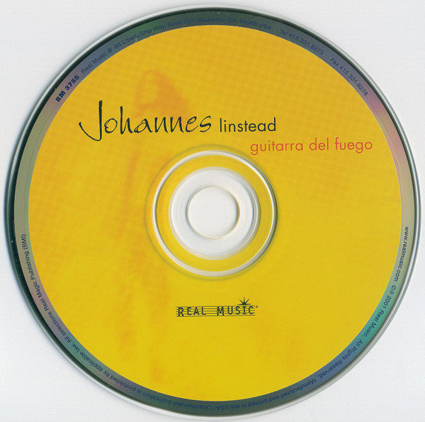 Johannes Linstead : Guitarra Del Fuego (CD)