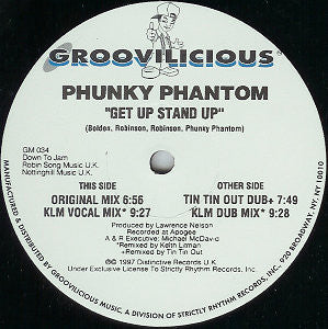 Phunky Phantom : Get Up Stand Up (12")