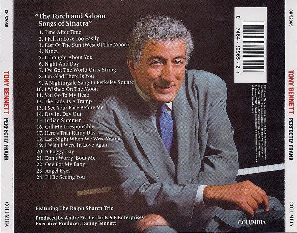 Tony Bennett : Perfectly Frank (CD, Album)