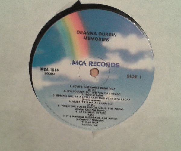 Deanna Durbin : Memories (LP, Comp)