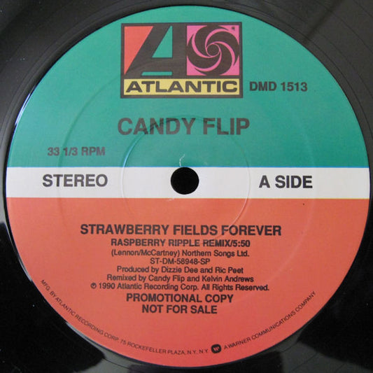 Candy Flip : Strawberry Fields Forever (12", Single, Promo)