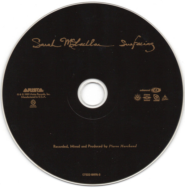 Sarah McLachlan : Surfacing (CD, Album, Enh)