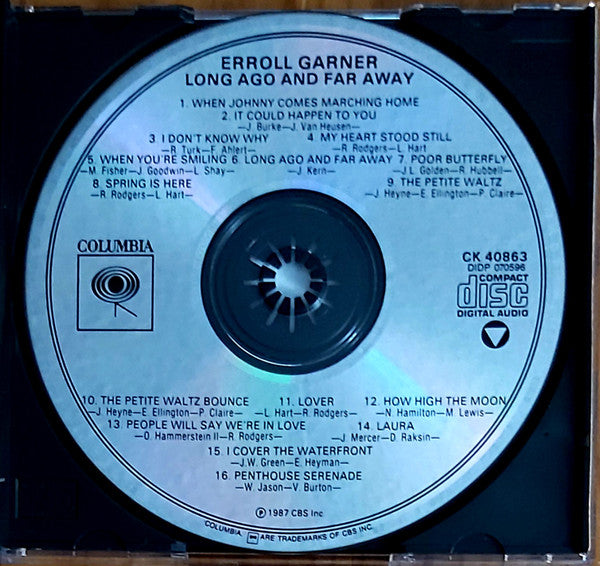 Erroll Garner : Long Ago And Far Away (CD, Comp, RM)