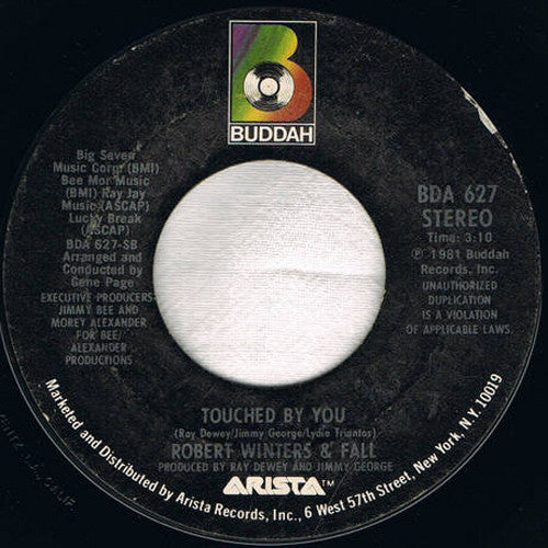 Robert Winters And Fall : When Will My Love Be Right / Touched By You (7")