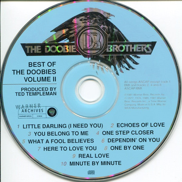 The Doobie Brothers : Best Of The Doobies Volume II (CD, Comp)