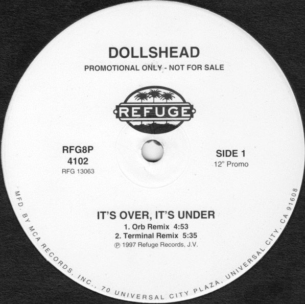 DollsHead : It's Over, It's Under (12", Promo)