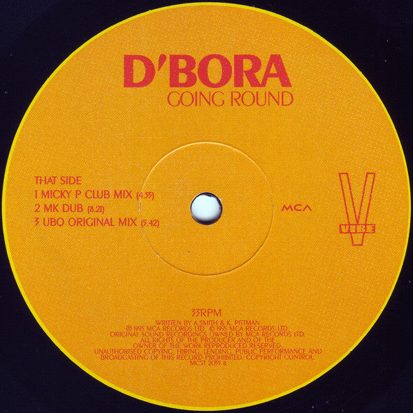 D'Bora : Going Round (12")