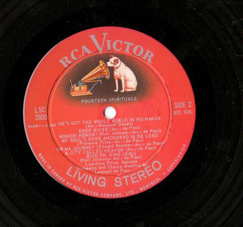 Leontyne Price : Swing Low, Sweet Chariot (LP, Album)