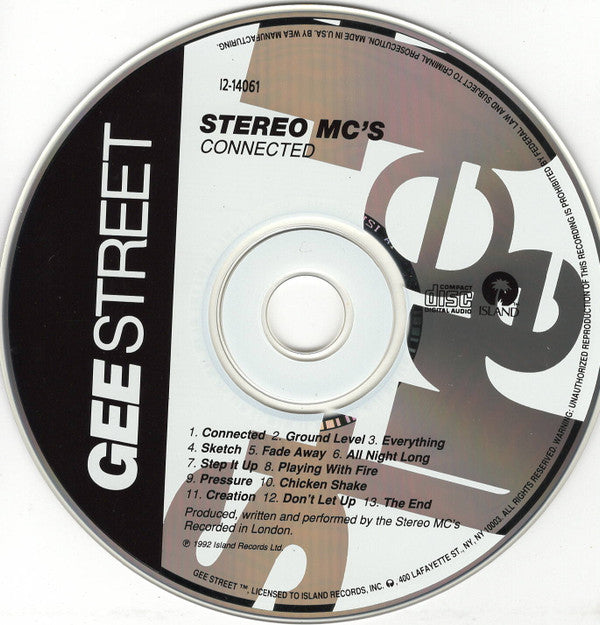 Stereo MC's : Connected (CD, Album, Club)