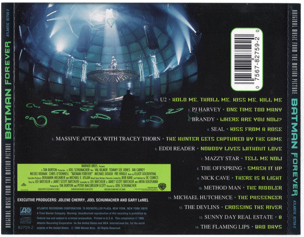 Various : Batman Forever (Original Music From The Motion Picture) (CD, Album)